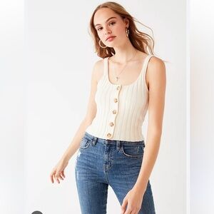 Urban Outfitters Tyra Sweater Tank Top